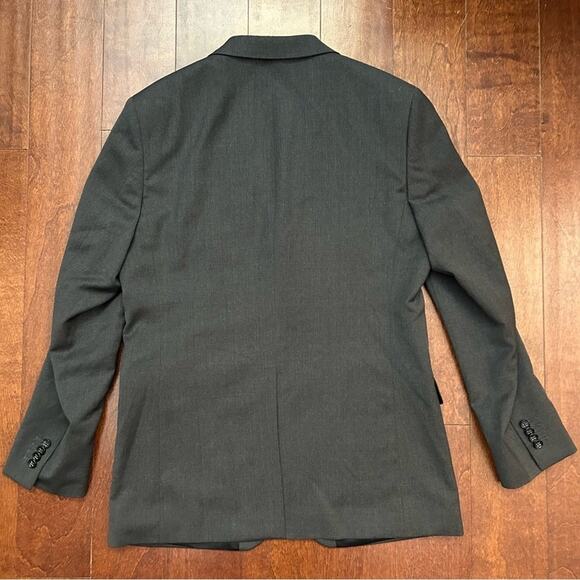 Banana Republic “Modern” Men's 100% Wool Gray Blazer, Size 40R - Picture 9 of 13